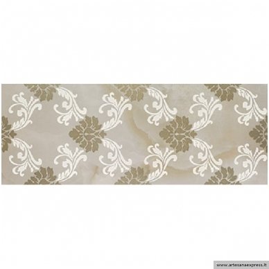 DECOR.1331 BEIGE 48x128  DAMASCO RECT