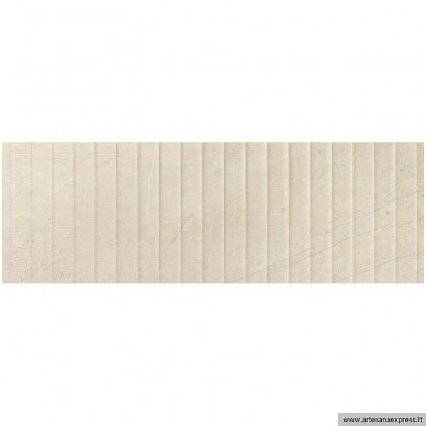 Trevi 1215 relieve plisse cream 40x120